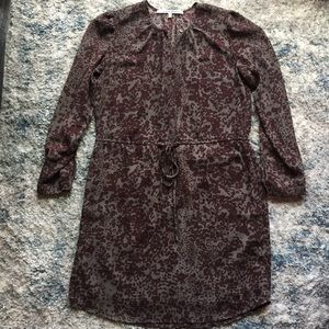 Stitch Fix Patterned Front Tie Waist Dress